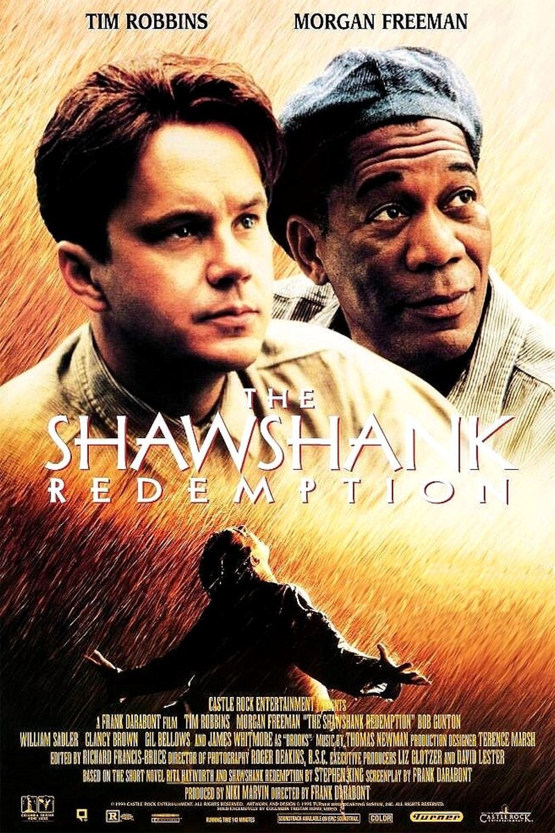 The Shawshank Redemption Movie Poster 8x10 Color Photo 